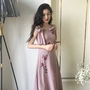 Retro Hàn Quốc phiên bản của chic phong cách tính khí của phụ nữ thêu Slim mỏng kẻ sọc dây đeo váy nữ mùa hè ăn mặc váy dài đến mắt cá chân