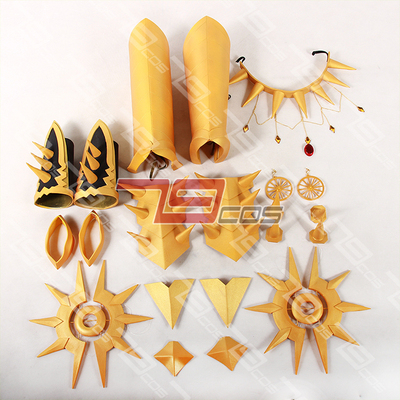taobao agent Golden necklace, earrings, props, cosplay