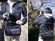 Dịch vụ mua sắm Nhật Bản NOMADIC túi đeo vai thông thường Túi máy ảnh DSLR đa chức năng đeo chéo nam và nữ - Túi vai đơn