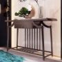 Bàn hiên gỗ nguyên khối kiểu Trung Quốc mới bằng bàn treo tường trong sảnh của trường hợp đồ cổ cho bàn hiên bàn khách sạn Zen nội thất biệt thự - Bàn / Bàn bàn ghế gỗ