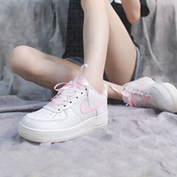 Air Force 1 AF1 màu trắng tinh khiết Không quân số 1 giúp giày bột anh đào giản dị 314219-130 giày sport