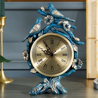 Творческий европейский стиль ретро колокольчики тип часы часы украшения личные часы на рабочем столе свинг колокол гостиная спальня спальня маленькие птичьи столы часы