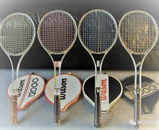 теннисная ракетка wilson t3000/4000/5000 网球拍 1970年代