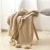 Nordic sofa chăn văn phòng bìa chăn ngủ trưa chăn khăn choàng đan len chăn điều hòa không khí giản dị chăn mền chân giường - Ném / Chăn chăn nhung tuyết Ném / Chăn