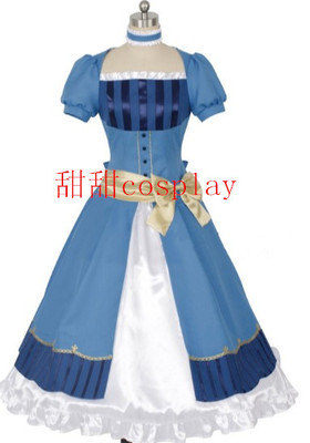 taobao agent Theatrical version of the black deacon luxury passenger chapter Elizabeth Dorford Cruise Blue dress cos