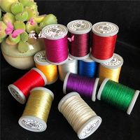 Weis Nana 3 chia sẻ màu sáp vàng dòng 0,2 macrame sáp dòng dệt tay chất liệu vòng tay phụ kiện vòng cổ dây thừng - Vòng đeo tay Clasp vòng tay cặp