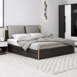 Hyundai минималистская кровать 1,8 метра северная легкая роскошная главная спальня итальянская мягкая сумка с высокой сумкой с высокой коробкой двойная свадебная кровать