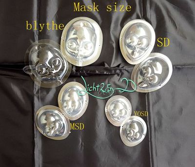 taobao agent BJD SD baby uses protective eyelashes and transparent masks