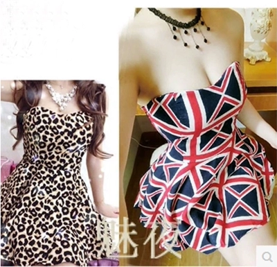 夜店性感低胸紧身包臀连衣裙露肩抹胸拼色夜场工作服露背裹胸短裙-淘宝网 夜店性感低胸紧身包臀连衣裙露肩抹胸拼色夜场工作服露背裹胸短裙-淘宝网