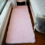 [Gửi pad trái tim] hộ gia đình rửa tay phòng thảm phòng ngủ cạnh giường màu hồng dễ thương hình chữ nhật mat tùy chỉnh thảm nỉ trải sàn phòng khách