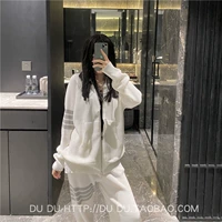 Трикотажная толстовка с молнией, балахон, рубашка для отдыха, штаны, спортивный костюм, стиль, популярно в интернете