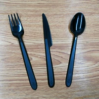 Пластиковая вилка -вилка -вилка одноразовая посуда, ножа, вилка, фруктовая вилка, вилка с длинной ручкой и вилка, одноразовая посуда, ножи и ложка вилки