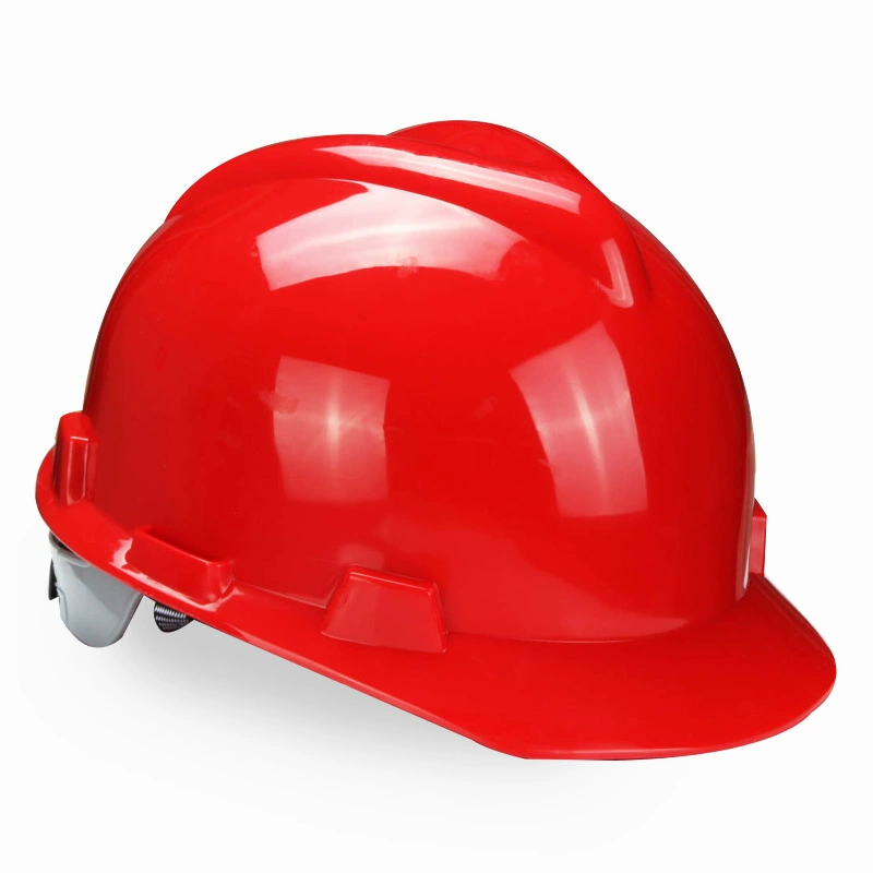 Mũ cứng công trường xây dựng Mũ bảo hộ điện Mũ lãnh đạo kỹ thuật xây dựng màu đỏ, vàng và trắng thoáng khí mũ bảo hộ có kính 