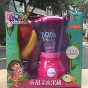 Dora mô phỏng chính hãng thiết bị điện lớn chơi nhà bếp nhỏ trợ giúp điện trái cây đồ chơi