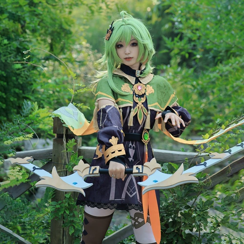 原神 Game Cos Server Sumeru Dao Chenglin Intern Ranger Kelai Cosplay Animation Costume