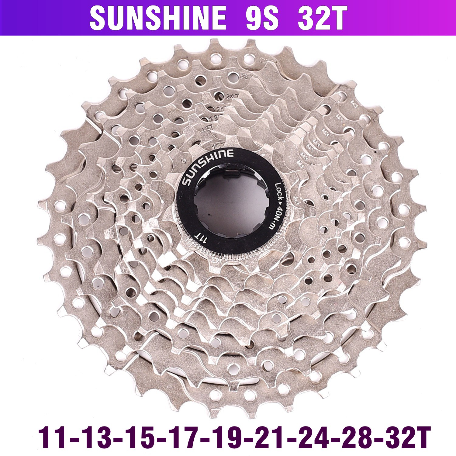 Sunshine 11-42t 9 Speed.