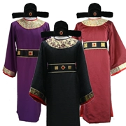 Trang phục nam Ming Dynasty trang phục chính thức phục vụ chính thức Ming Dynasty chính thức phục vụ bộ trưởng quần áo bảy món mè trang phục chính thức - Trang phục dân tộc
