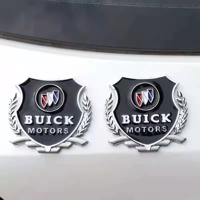decal xe hơi Thích hợp cho Buick Junwei Body Side Dán nhãn Slice Weilang Nhãn dán ô tô bằng kim loại tất cả logo xe hơi logo xe ôtô 