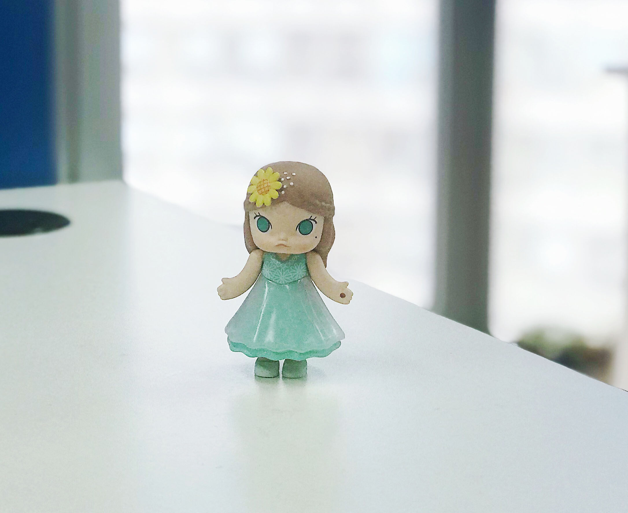 泡泡玛特盲盒系列十月花童美又萌