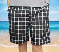 Cũ hơn cộng với kích thước quần bãi biển mùa hè trung niên quần short nam mùa hè bông lỏng nhà lớn quần ngủ bên ngoài mặc quần jean nam
