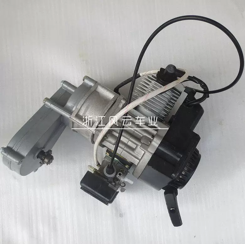 Electric start mini off-road motorcycle engine modified bicycle 49CC two-stroke gasoline engine with carburetor