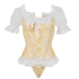 Đồ lót châu Âu corset eo áo cưới váy cơ sở băng corset cô dâu gầy cơ thể điêu khắc cung điện eo ngắn tay áo bốn màu - Corset Corset