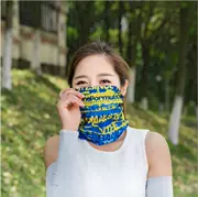 Kang Li Shi khăn trùm đầu mặt mặt nạ chống nắng mặt trời nam và nữ thể thao tuyệt vời cưỡi ma thuật khăn trùm đầu đa chức năng bib - Kerchief / Earflap