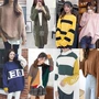 Bán buôn gian hàng cung cấp mùa thu và mùa đông Hàn Quốc phụ nữ áo len áo len phụ nữ mùa thu đầu áo len nhà máy bán hàng trực tiếp áo len nữ cổ cao
