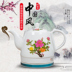 bình siêu tốc cao cấp Jingdezhen ấm đun nước điện gốm gia dụng công suất lớn công suất lớn ấm sứ tự động tắt trà ấm trà - ấm đun nước điện ấm siêu tốc inox 304 ấm đun nước điện