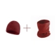 Красная обычная шляпа+нагрудник
