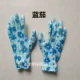 Găng tay cao su in hình nylon mỏng nữ phủ PU lòng bàn tay phủ ngón tay chống tĩnh điện thoáng khí lao động lao động chống mài mòn găng tay bảo hiểm lao động