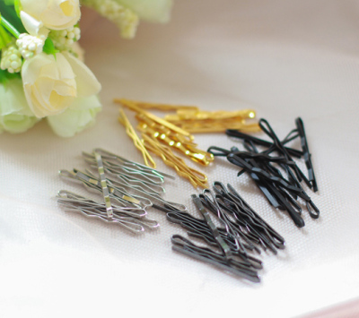 taobao agent Spot [Flower Ling] BJD/DD/SD hairpin DIY metal waves, one word, multi -color 3cm 5