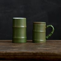 Бамбуковая глина ручной работы, чашка, мундштук со стаканом