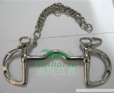 трензель 调教马衔铁 追风马具 马术用品 马匹装备 不锈钢口衔