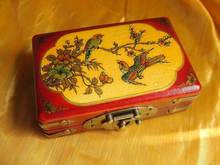 Коробка для старинных украшений / шкатулка для старинных украшений / шкатулка для макияжа / коробка для визитных карточек