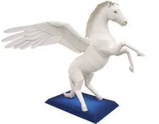 Full 68 răng vàng Pegasus Tianma Baijisuo Mô hình giấy 3D Mô tả giấy DIY - Mô hình giấy
