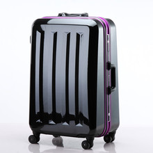 Солнечная корона 26 Блестящая алюминиевая рамка PC карданный руль коробка багажник 29 дюйм чемодан чемодан чемодан