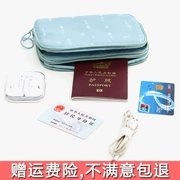 Du lịch đôi túi hộ chiếu du lịch đa chức năng lưu trữ túi dày rửa túi túi mỹ phẩm túi tài liệu hộ chiếu gói