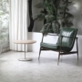 Bắc âu gỗ rắn ghế ngồi có thể ngả thiết kế nội thất Bắc Âu ghế gỗ rắn ghế da nghệ thuật da giải trí ghế Milan ghế ghế xoay giá rẻ