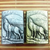 Оригинальный бренд Песчаное колесо Пожарное лицо персонализированные лилгенты HIL проводят серебряную бронзовую легенду Wolf Wolf Wolf Holly Holly Free