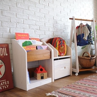 Nhật bản trực tiếp mail thuế gói trẻ em đồ nội thất phòng bảng và ghế locker hình ảnh book shelf hanger lưu trữ tủ phong cách Bắc Âu bàn học cho bé lớp 1