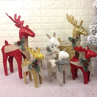Рождественские декоративные мастерские лосья анекоплазия рождественские оленя орнамент торговый центр Bar Bar для сцены.