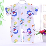 Детское женское боди подходит для мужчин и женщин, летняя тонкая пижама, короткий рукав