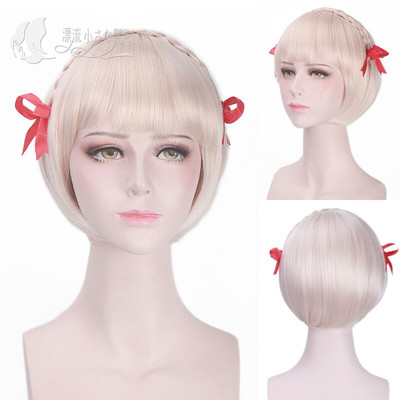 taobao agent Steamed Bun Home COS Wig NetEase Yinyang Division Mobile Games style god mountain rabbit wig twisting braid can be disassembled