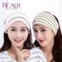 Bí mật sau sinh sau mùa xuân và mùa thu cotton headband băng đô mũ bà bầu phụ nữ mang thai mùa hè mỏng phần mùa thu và mùa đông gió - Mũ thai sản / Vớ / Giày mũ thai sản