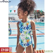 Bộ đồ bơi một mảnh hình tam giác màu trắng của trẻ em NEXT 2019 mùa thu cho bé gái lớn mùa xuân nóng bỏng (3-16 tuổi) - Đồ bơi trẻ em