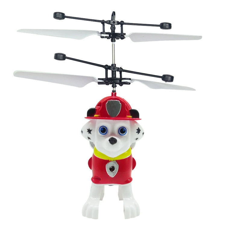 Wang Wang đội máy bay cảm ứng Huang Ren Xiao cổ tích điều khiển từ xa máy bay trực thăng cảm ứng treo đồ chơi trẻ em - Khác đồ chơi lego