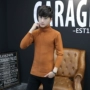 Áo len mùa thu 2018 dành cho giới trẻ mùa thu XS Số S Kích thước nhỏ Đàn ông hợp thời trang LES Phiên bản Hàn Quốc Đầm dệt kim 155T áo len nam