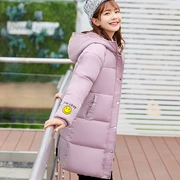 Áo vest cotton nữ dài mùa thu và mùa đông Phiên bản Hàn Quốc xuống cotton cotton dày, áo vest đôi rộng cỡ lớn