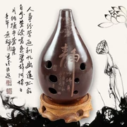 G truy tìm hun khói danh dự F miệng đầy đủ mười lỗ 10 lỗ Tao Gu Tuliang Tuliang thư pháp khắc từ nhạc cụ E - Nhạc cụ dân tộc